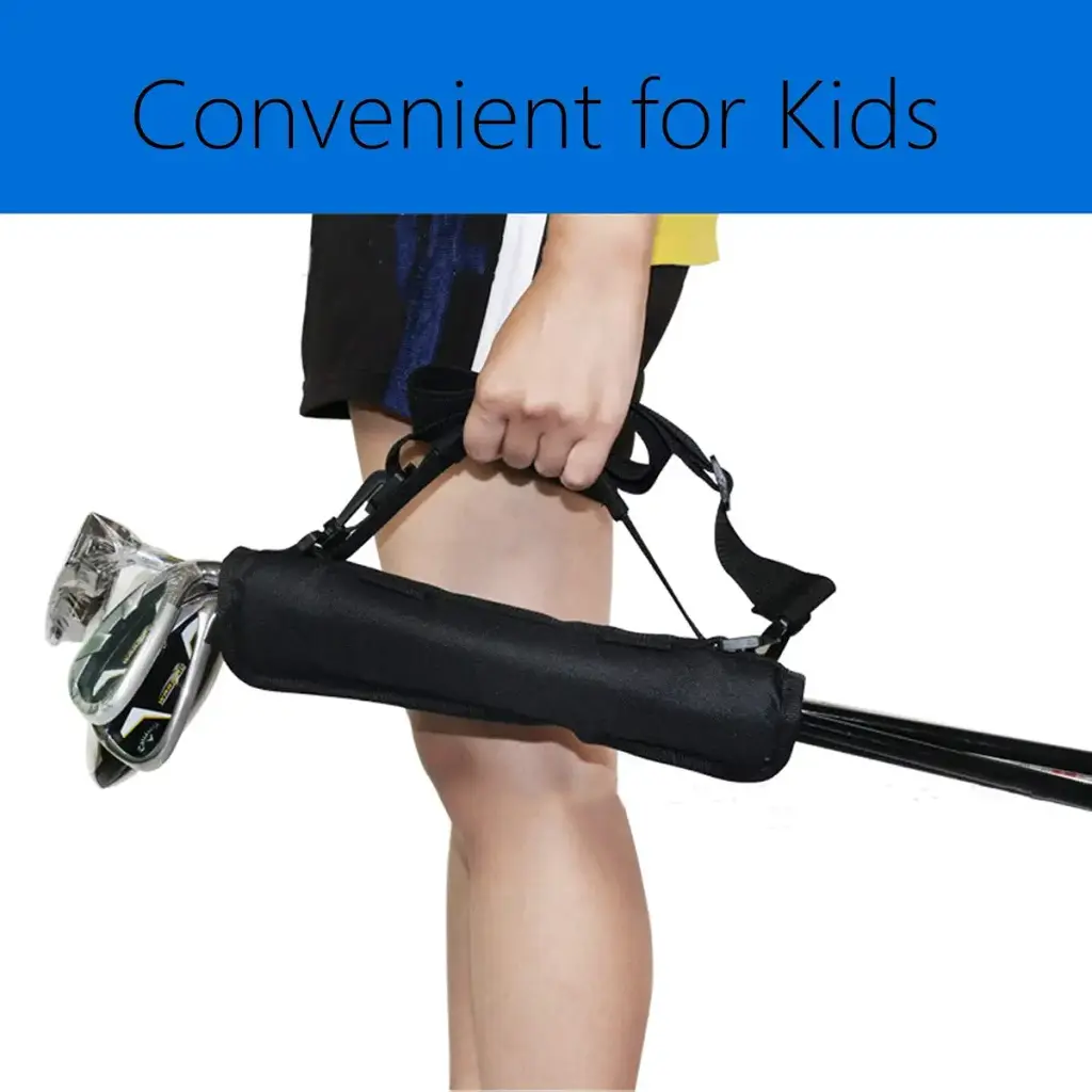 FINGER TEN Golf Club Bag Mini for Men Women Kids with Ball Pouch 2-Layer Golf Ball Value — Golf