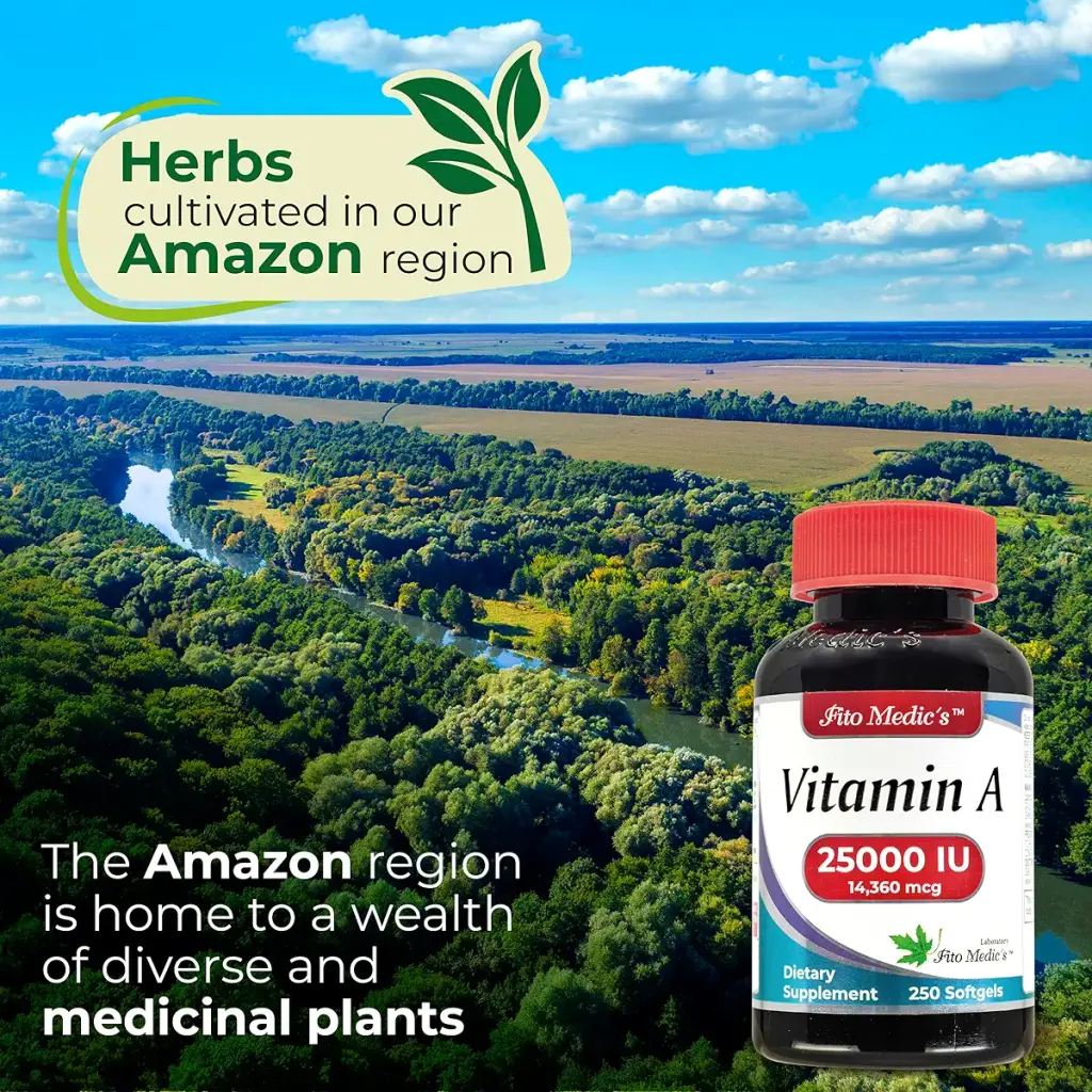 FITO MEDIC'S Lab - Vitamin a 25000 iu softgels - 250 Softgels- Ultra high Absorption — Vitamins