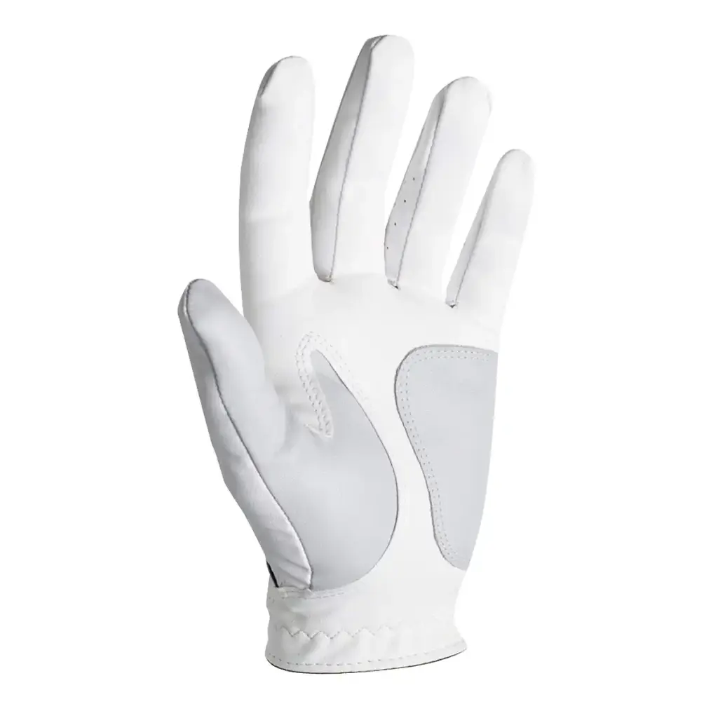 FootJoy Men's WeatherSof 2 Golf Glove White Medium/Large, Worn on Left Hand, 2 count — Golf