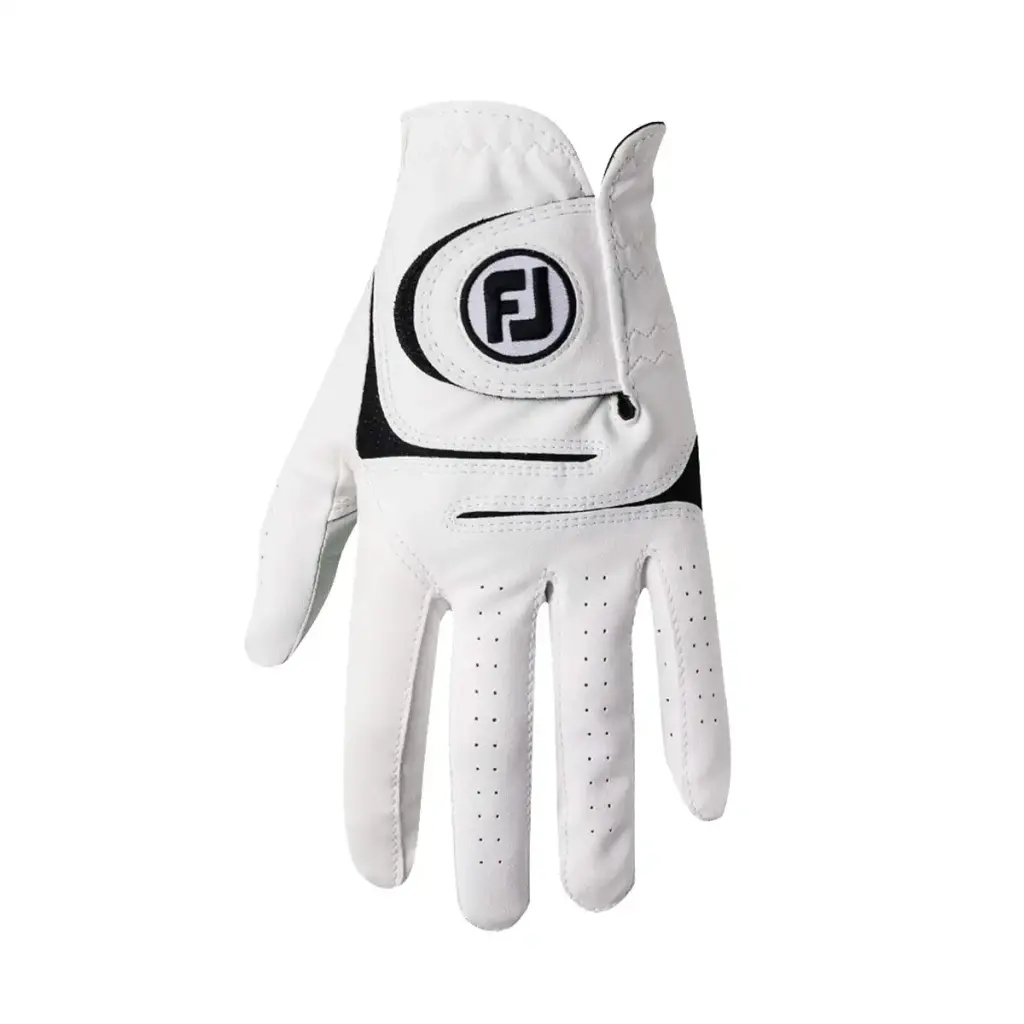 FootJoy Men's WeatherSof Golf Glove (White) White Large Left — Golf