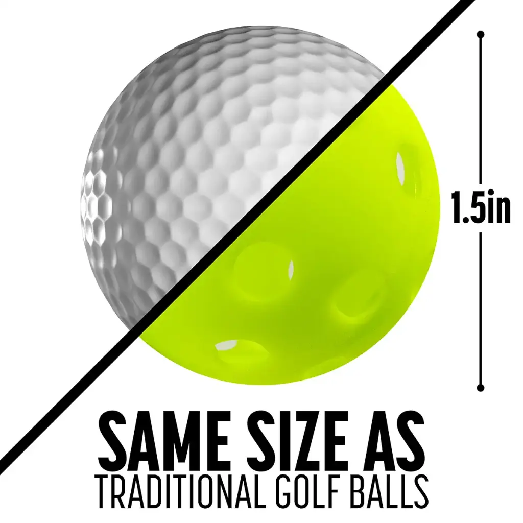 Franklin Sports Golf Balls Official Size Indoor or Outdoor Golf Training Restricted Ball — Franklin Sports