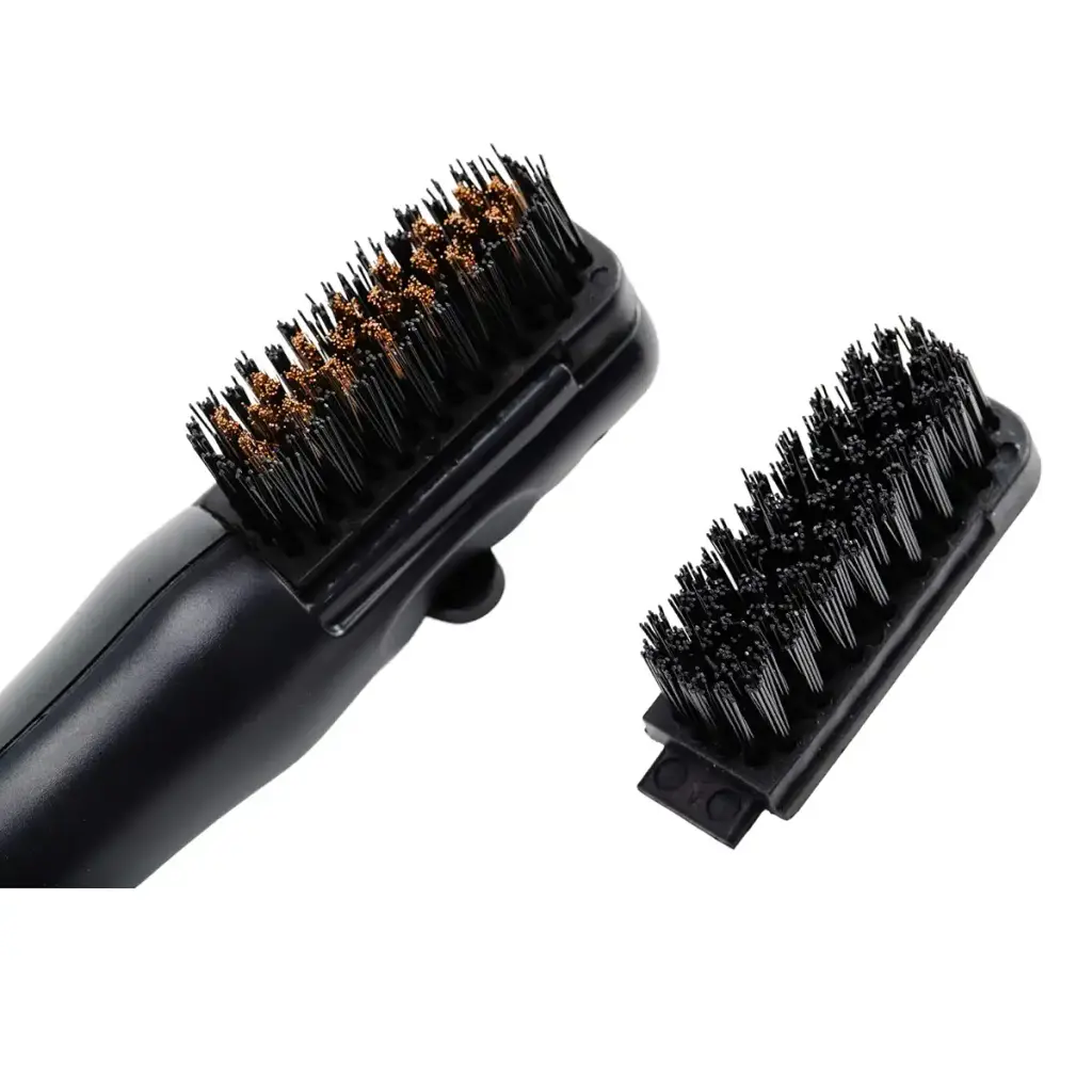 Frogger Golf BrushPro Retractable Golf Club Brush with Groove Cleaner, Gray — Golf