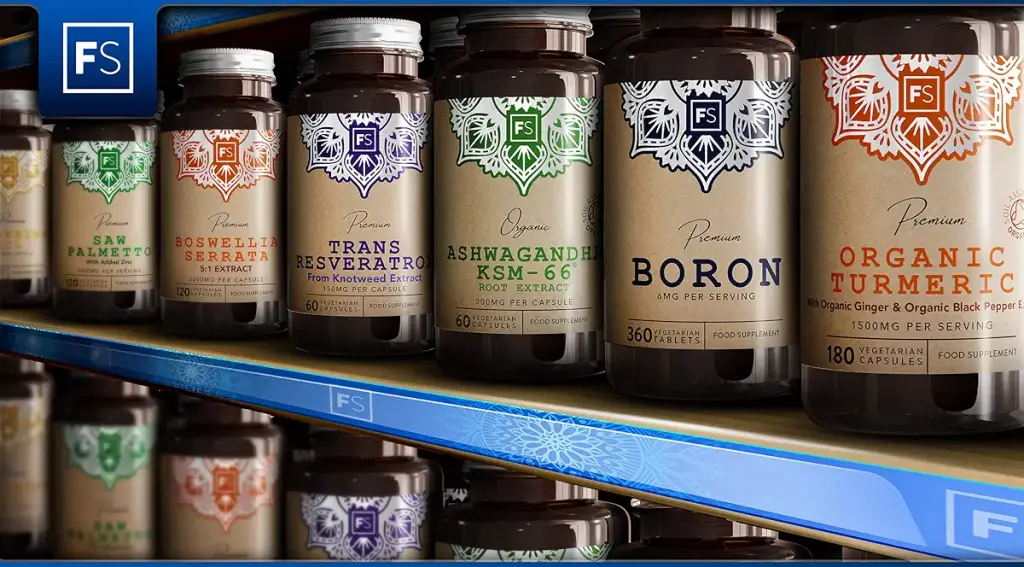 FS Boron | 360 Boron Supplements - High Strength Vegan Boron Tablets 6mg Boron per — Vitamins