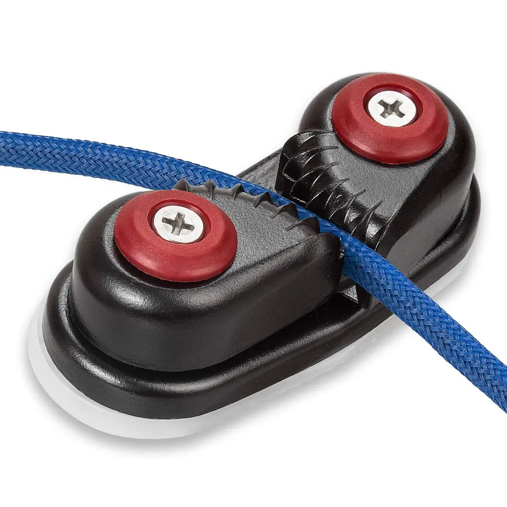 GANGUOLA Cam Cleats, Rope Cleats, Ball Bearing Fast Entry Cam Cleats for Line Sizes Upto 5/8 Inch, Aluminum, Sailing Sailboat Kayak Canoe Dinghy Accessories