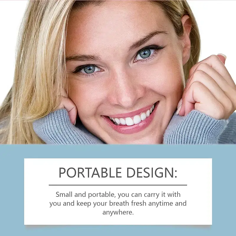 GNAUMORE Breath Freshening Spray Fresh Breath Serum Minty Oral Care Deodorizing Mouth — Oral Care