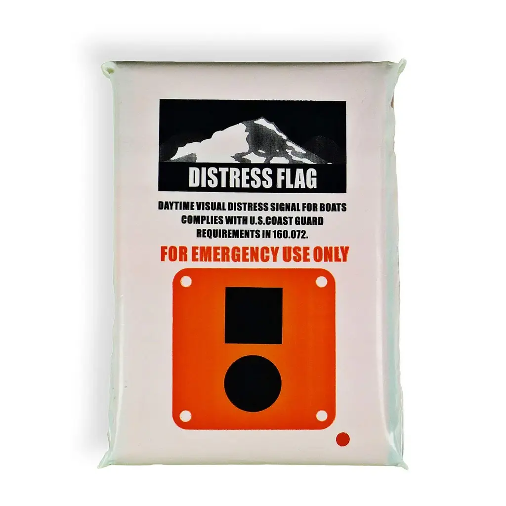 Goglobe Distress Flag for Boating Hiking Fishing Climbing Kayaking Camping 3 Feet Square and Circle Sign