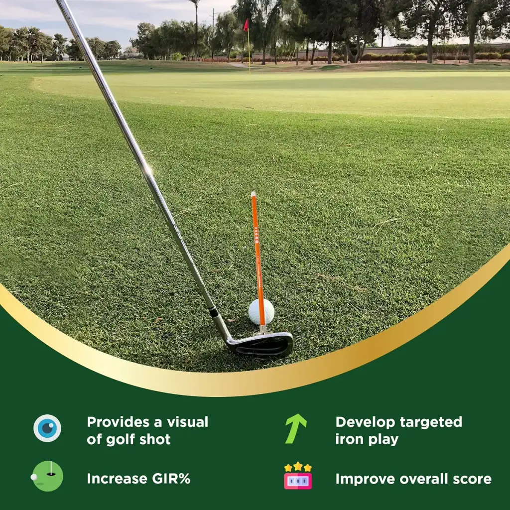 Golf Alignment Rods: Magnetic Club Alignment Stick Demonstrates Correct Golf Swing Aim — ForeNoMore