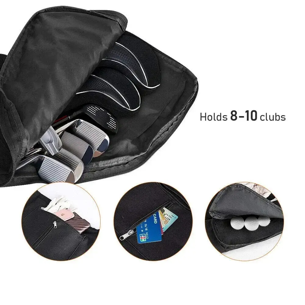 Golf Carry Bag, Portable Driving Range Carrier Foldable Golf Club Bag, Water Resistant — CRAFTSMAN GOLF