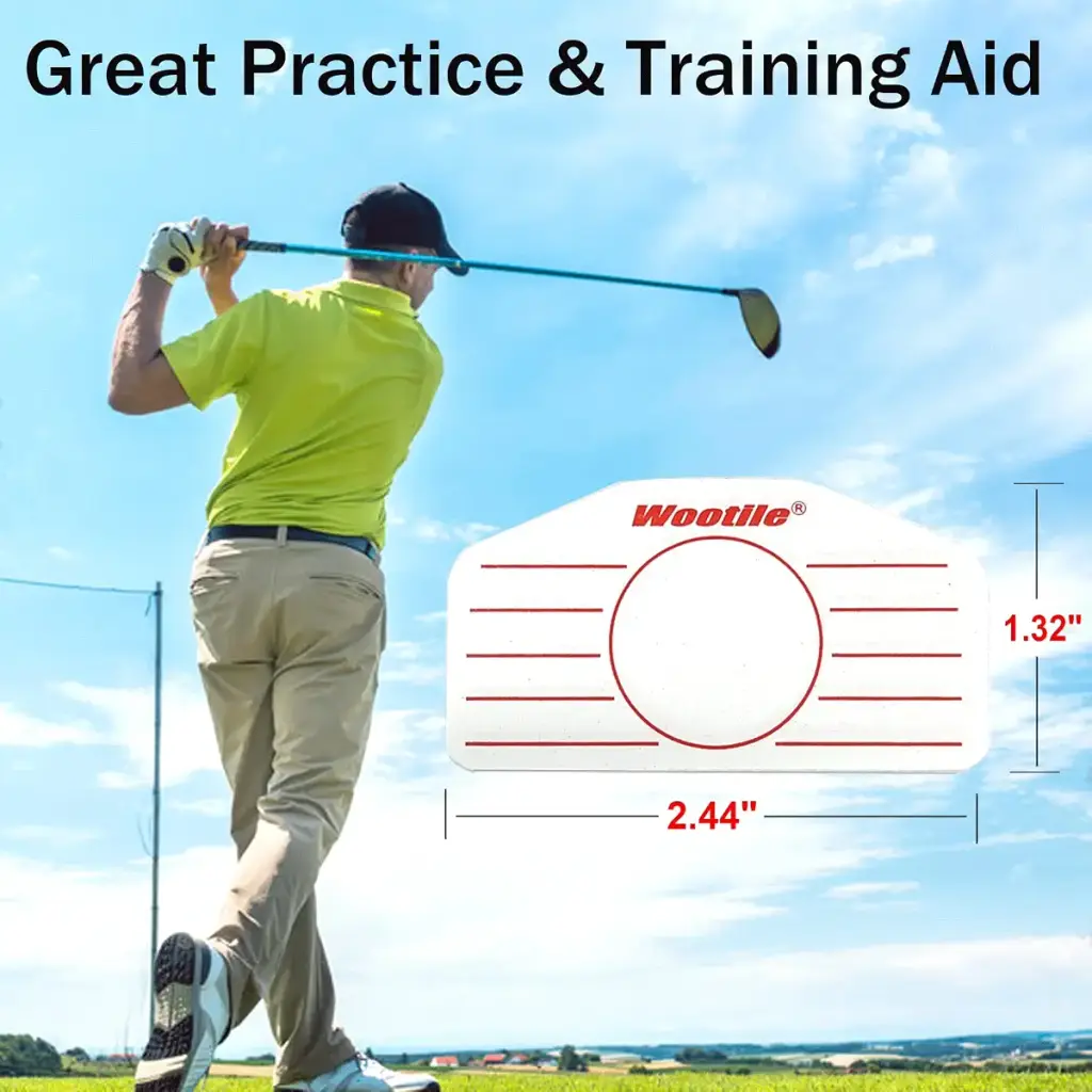 Golf Driver Impact Tape Labels 120Pcs Golf Impact Stickers Golf Clubs Labels for Swing — wootile