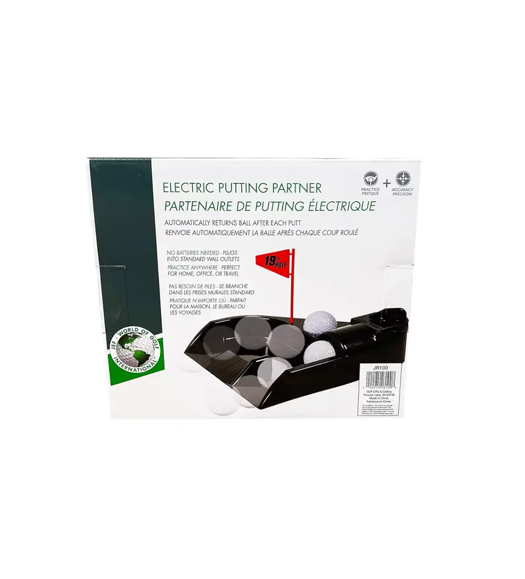 Golf Gifts & Gallery Electric Putting Partner, Black — Golf Gifts & Gallery