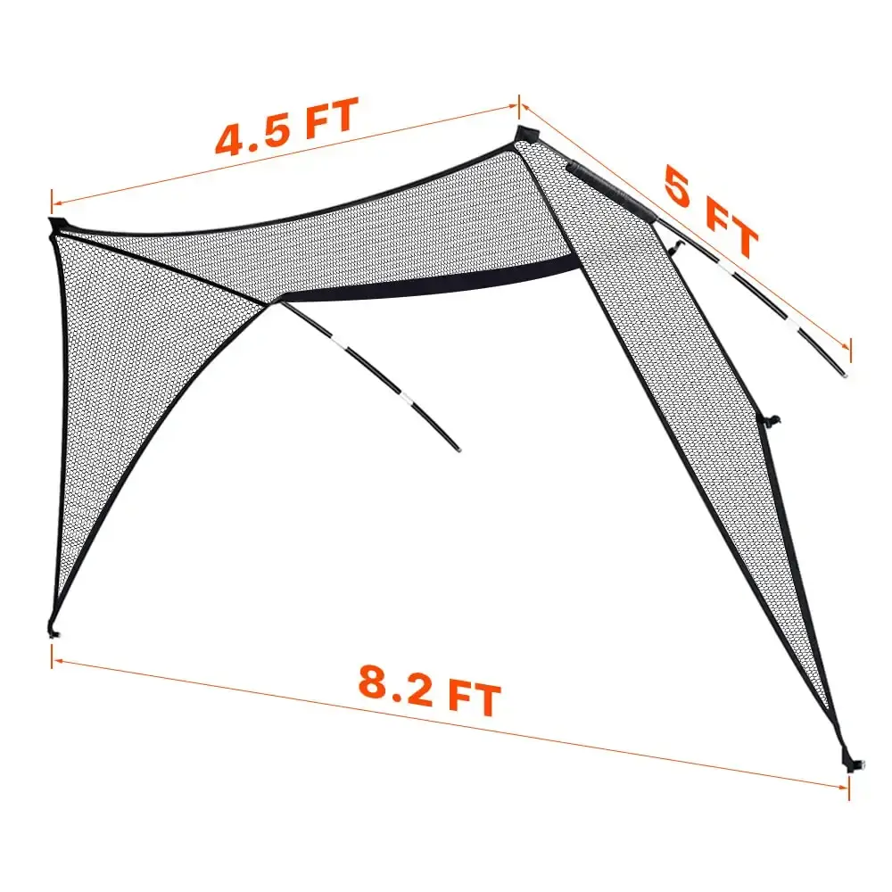 Golf Net Roof Net for 10x7x6FT Golf Net by Gagalileo,Roof Net Attachment,Golf Hitting — Gagalileo
