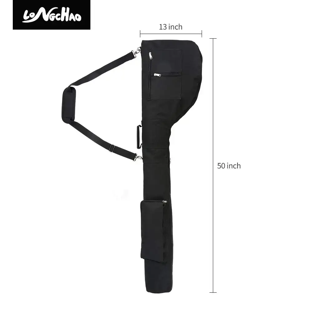 Golf Sunday Bag-Driving Range Mini Course Training Practice Golf Bag Travel Case Foldable — LONGCHAO
