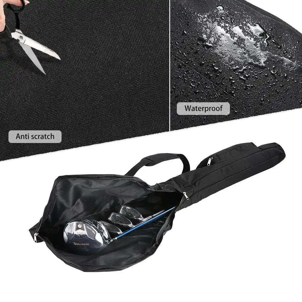 Golf Sunday Bag-Driving Range Mini Course Training Practice Golf Bag Travel Case Foldable — LONGCHAO