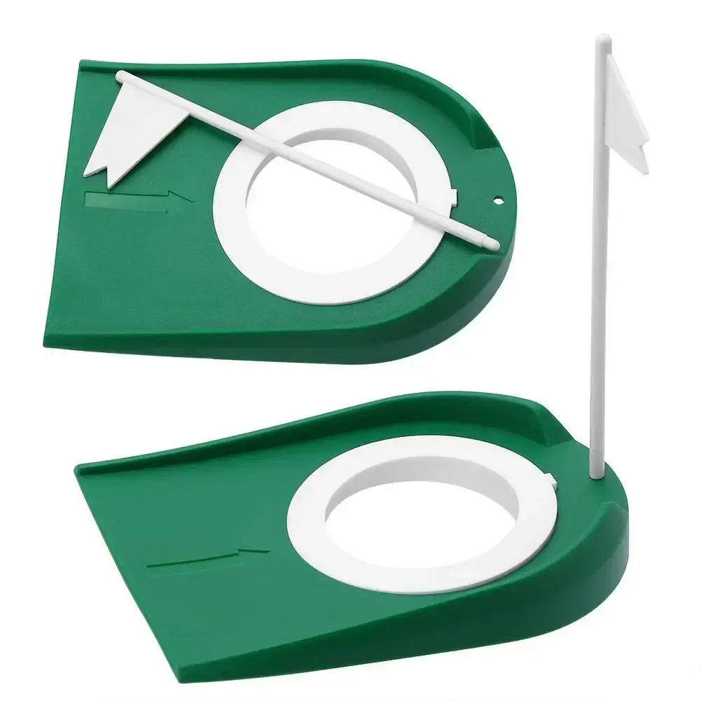 GOTOTOP Indoor Outdoor Plastic Golf Putting Cup, Golf Putter Regulation Cup Golf Putting — Golf