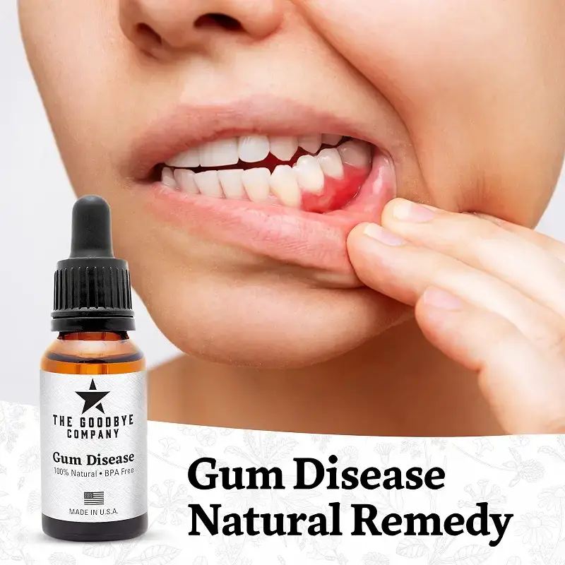 Gum Disease Organic Home Remedy for Oral Gum Disease 100 Pure Neem and Clove Essential — The Goodbye Company