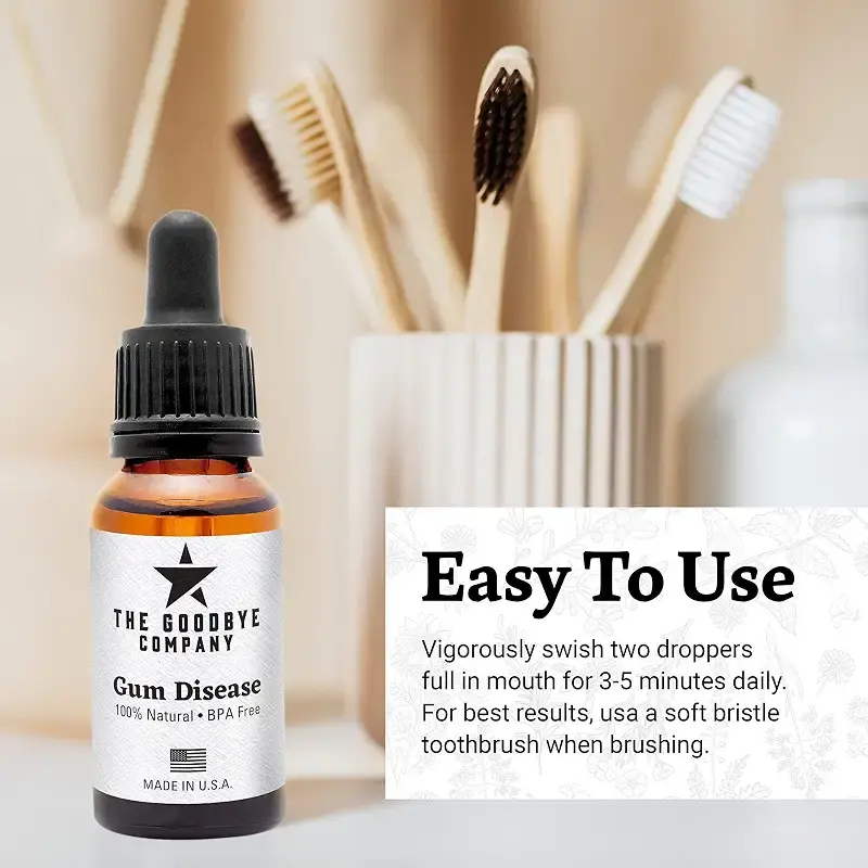 Gum Disease Organic Home Remedy for Oral Gum Disease 100 Pure Neem and Clove Essential — The Goodbye Company