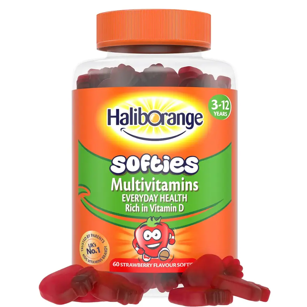Haliborange Multivitamins Strawberry Fruit Softies Gummy 60 Multivitamins — Strawberry