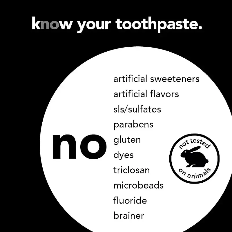 Hello Oral Care Activated Charcoal Teeth Whitening Fluoride Free and SLS Free Toothpaste — 4 oz