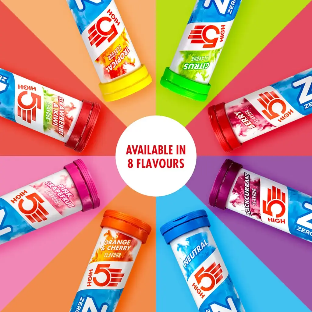 HIGH5 ZERO Electrolyte Tablets | Hydration Tablets Enhanced with Vitamin C | 0 Calories & — Electrolytes