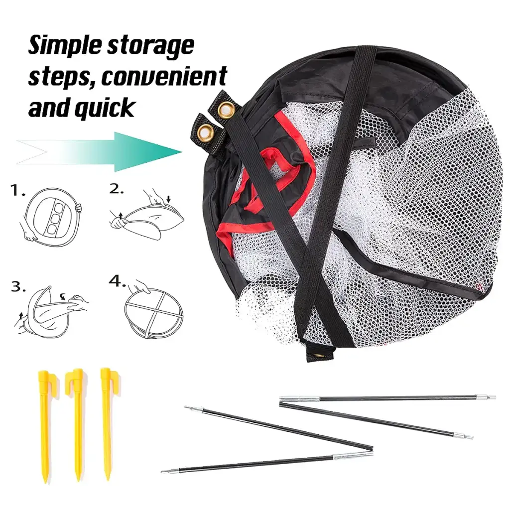 Himal Pop Up Golf Chipping Net Indoor Outdoor Collapsible Golf Accessories Golfing Target — Golf