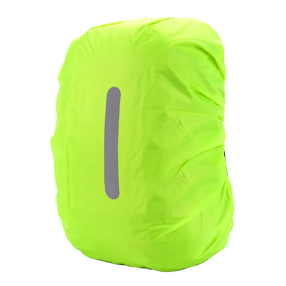 HYCOPROT Waterproof Backpack Rain Cover(10-85L) Ultralight Compact Portable Hi-Visibility with Reflective Strip Anti-dust for Hiking Camping Cycling Traveling Yellow L(For 41-55L bakcpack)