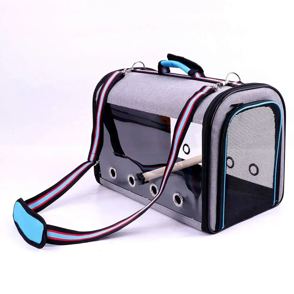 IDAS Bird Travel Cage Light weight Transparent Bird Travel Carrier PVC Transparent — IDAS