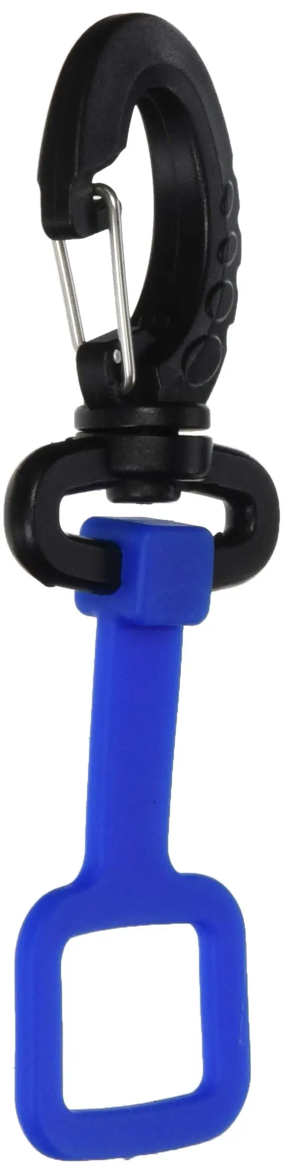 Innovative Scuba Concepts RB0436 Innovative Rubber Octo-Holder with Clip, Blue