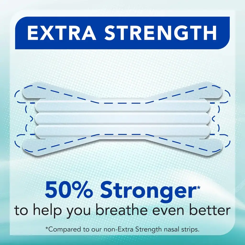 Instaclear Extra-Strength Nasal Breathing Strips, Clear 26 ct | Works Instantly, Nasal — pack of 26