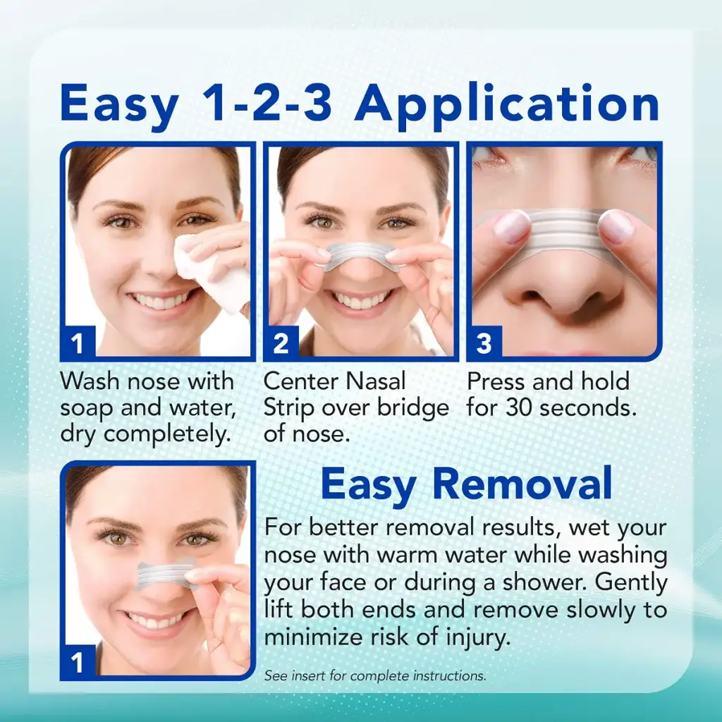 Instaclear Extra-Strength Nasal Breathing Strips, Clear 26 ct | Works Instantly, Nasal — Strips