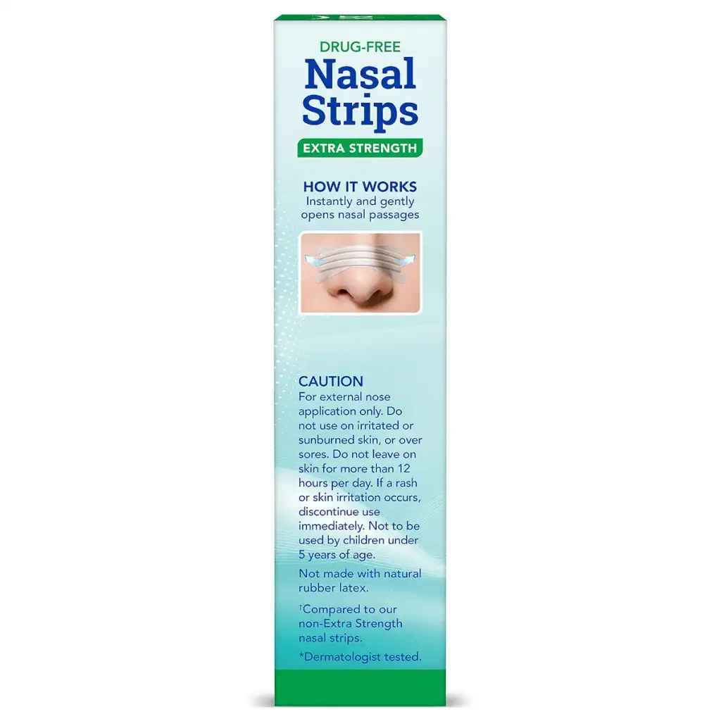 Instaclear Extra-Strength Nasal Breathing Strips, Clear 26 ct | Works Instantly, Nasal — Sleep Wellness