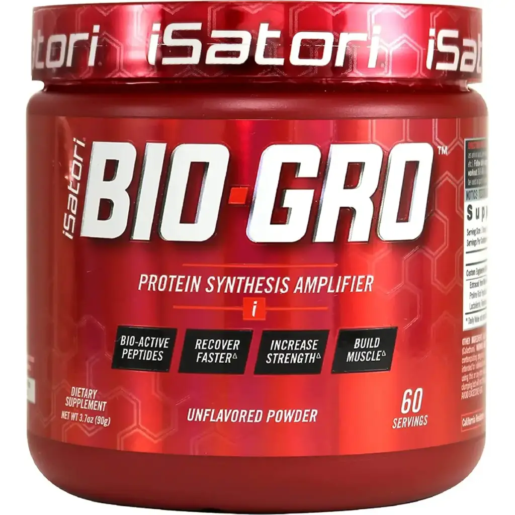 iSatori Bio-GRO Protein Synthesis Amplifier - Build Lean Muscle, Speed Recovery and Increase Strength - Bio-Active