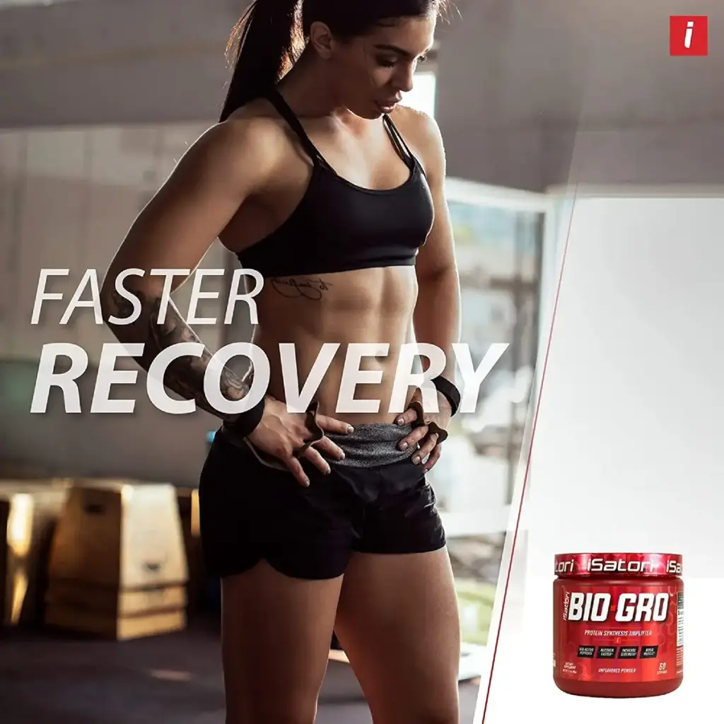 iSatori Bio-GRO Protein Synthesis Amplifier - Build Lean Muscle, Speed Recovery and — Sports Nutrition