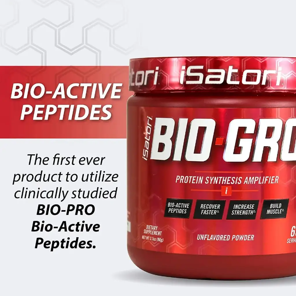 iSatori Bio-GRO Protein Synthesis Amplifier - Build Lean Muscle, Speed Recovery and — Sports Nutrition