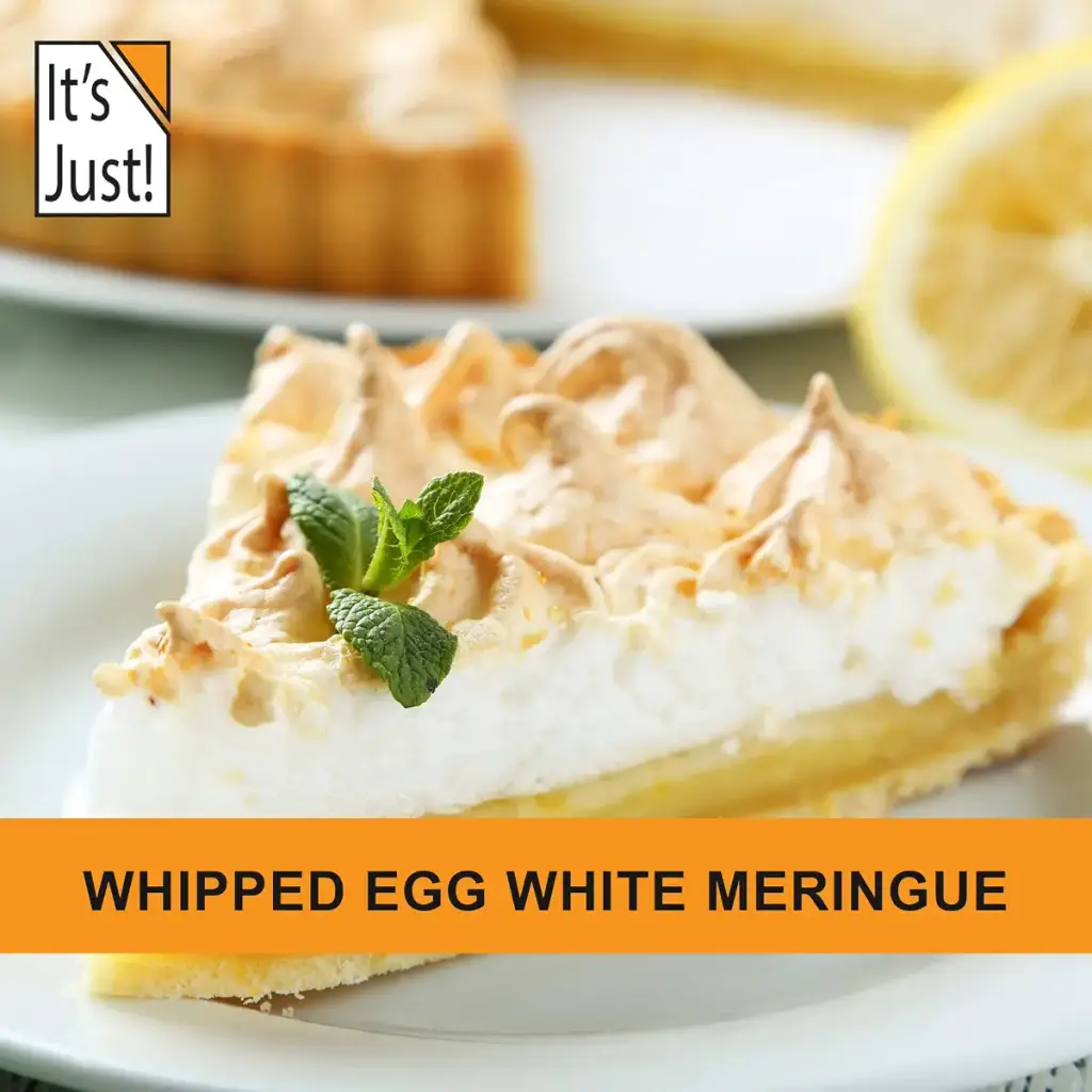 It's Just - Egg White Protein Powder, Dried Egg Whites Protein, Meringue Ingredient — 8 oz