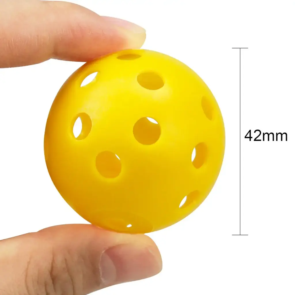 JanssenGlobal 50 Pack Yellow Golf Training Balls - Hollow Limited Flight Golf Practice — JanssenGlobal