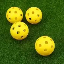 JanssenGlobal 50 Pack Yellow Golf Training Balls - Hollow Limited Flight Golf Practice — JanssenGlobal