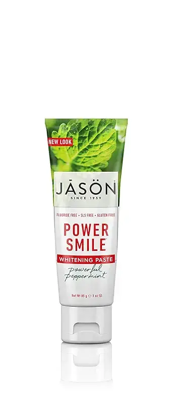 Jason Natural Power Smile Whitening Paste Powerful Peppermint 3 oz (85 g)
