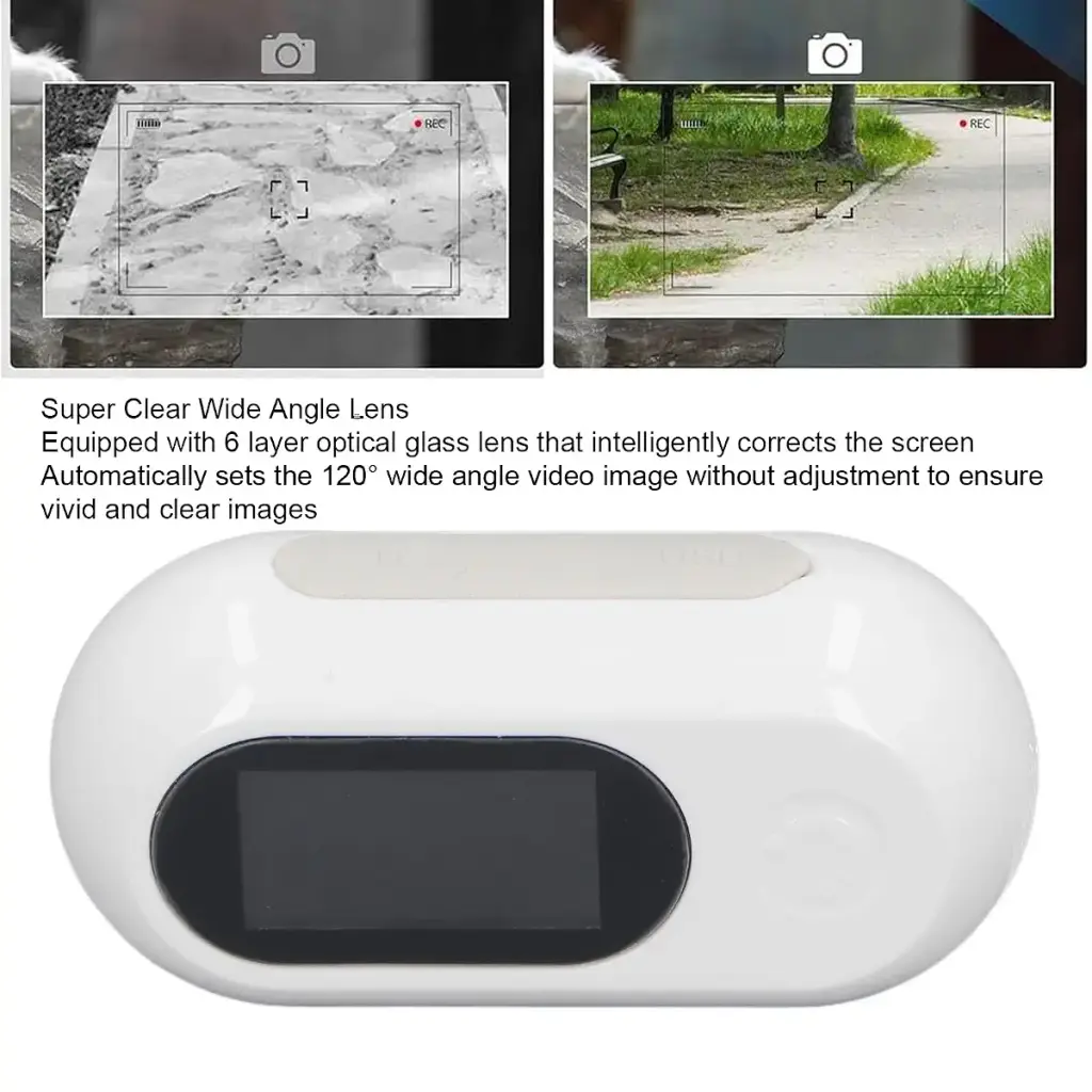 JECTSE Katzenhalsband camera no WLAN required 120-degree wide-angle pet-in-house cameras — Jectse