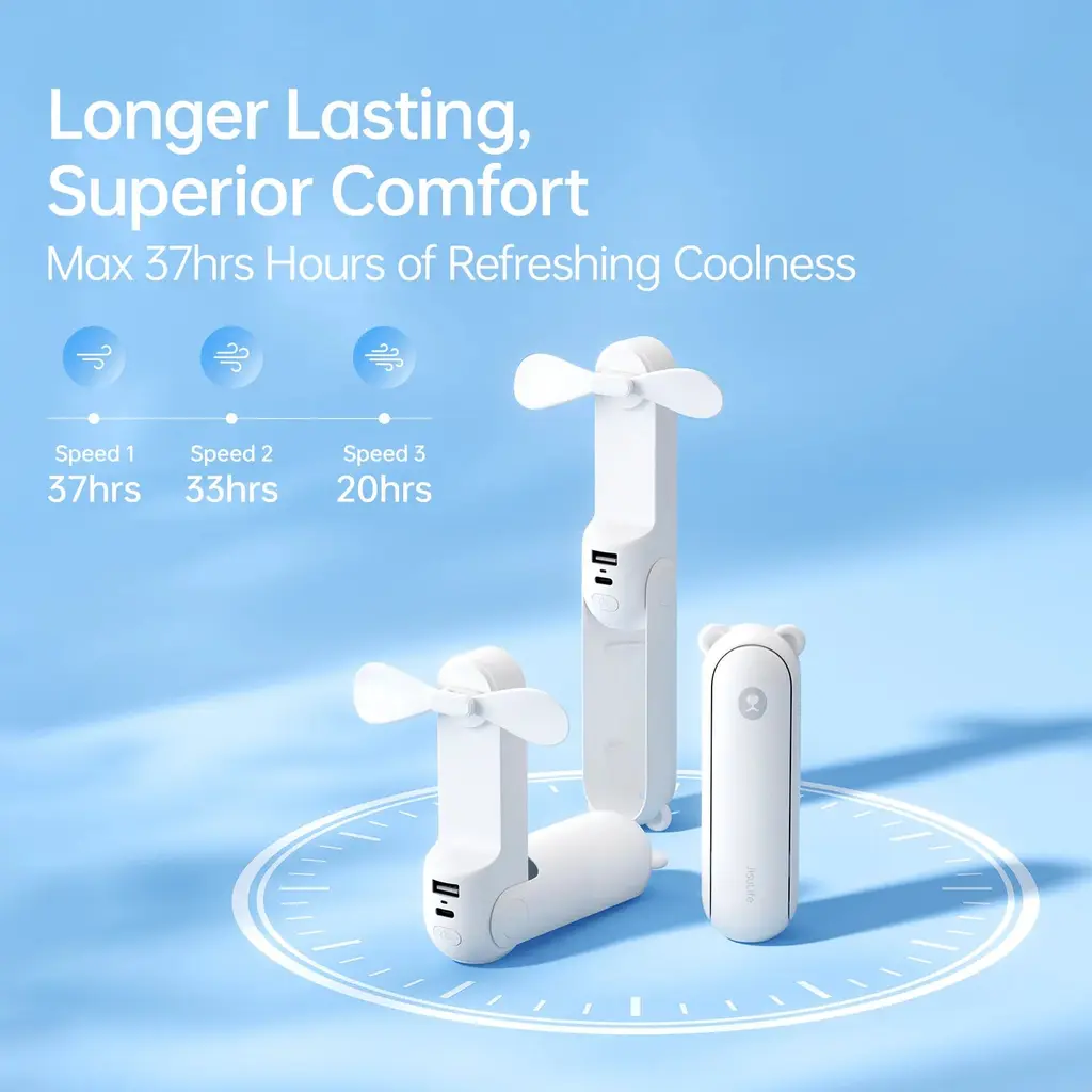 JisuLife Handheld Fan 8 Plus, view 2