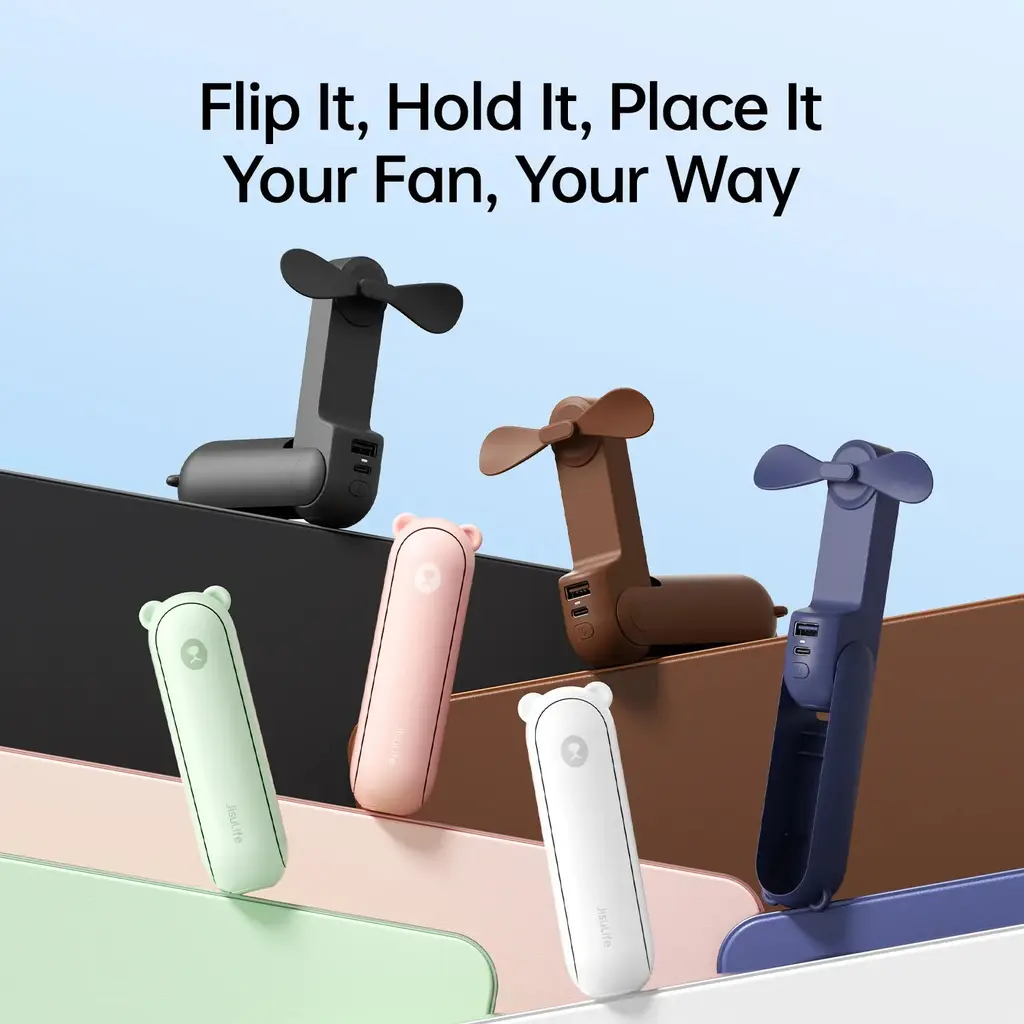 JisuLife Handheld Fan 8, view 4