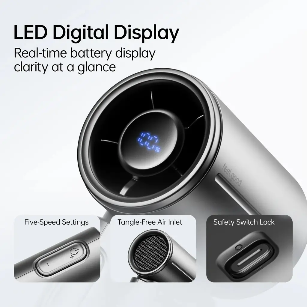 JisuLife Handheld Fan 9 S, view 5
