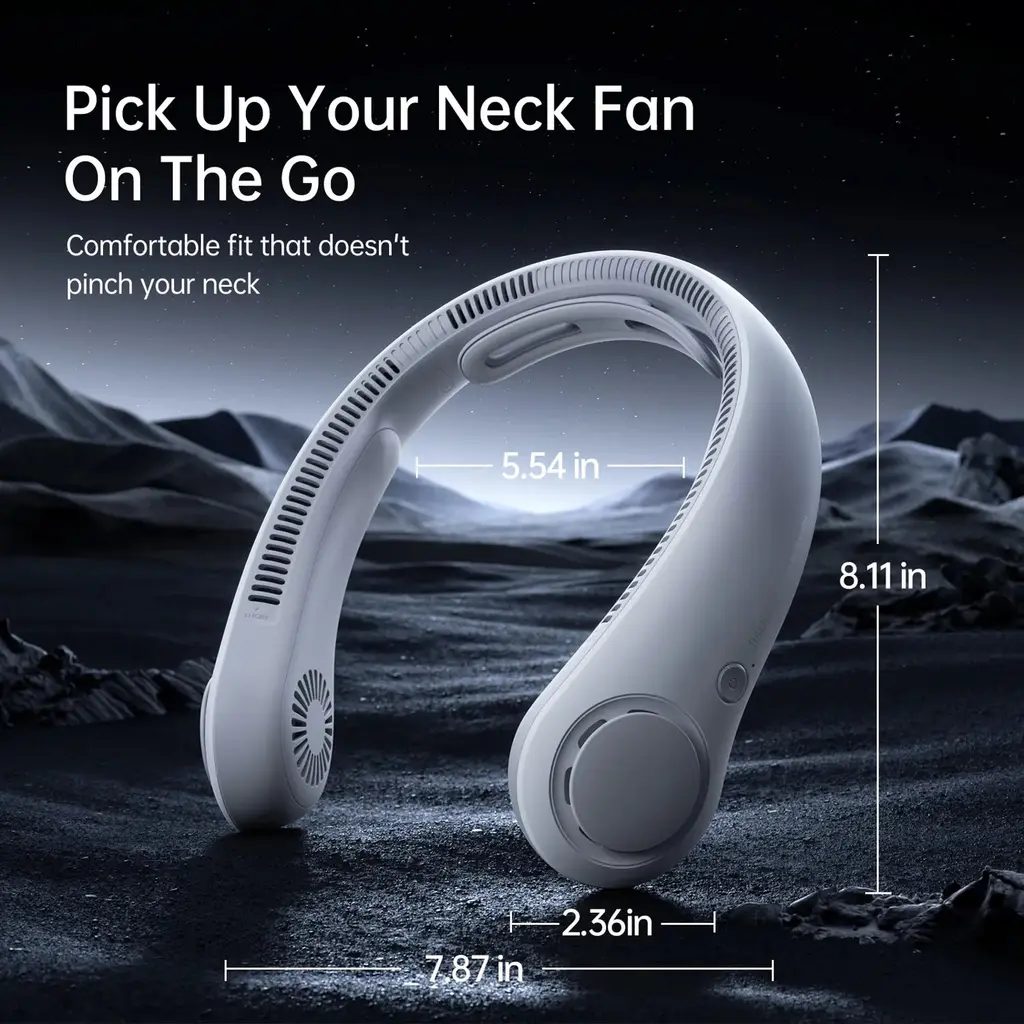 JisuLife Neck Fan 4, view 9