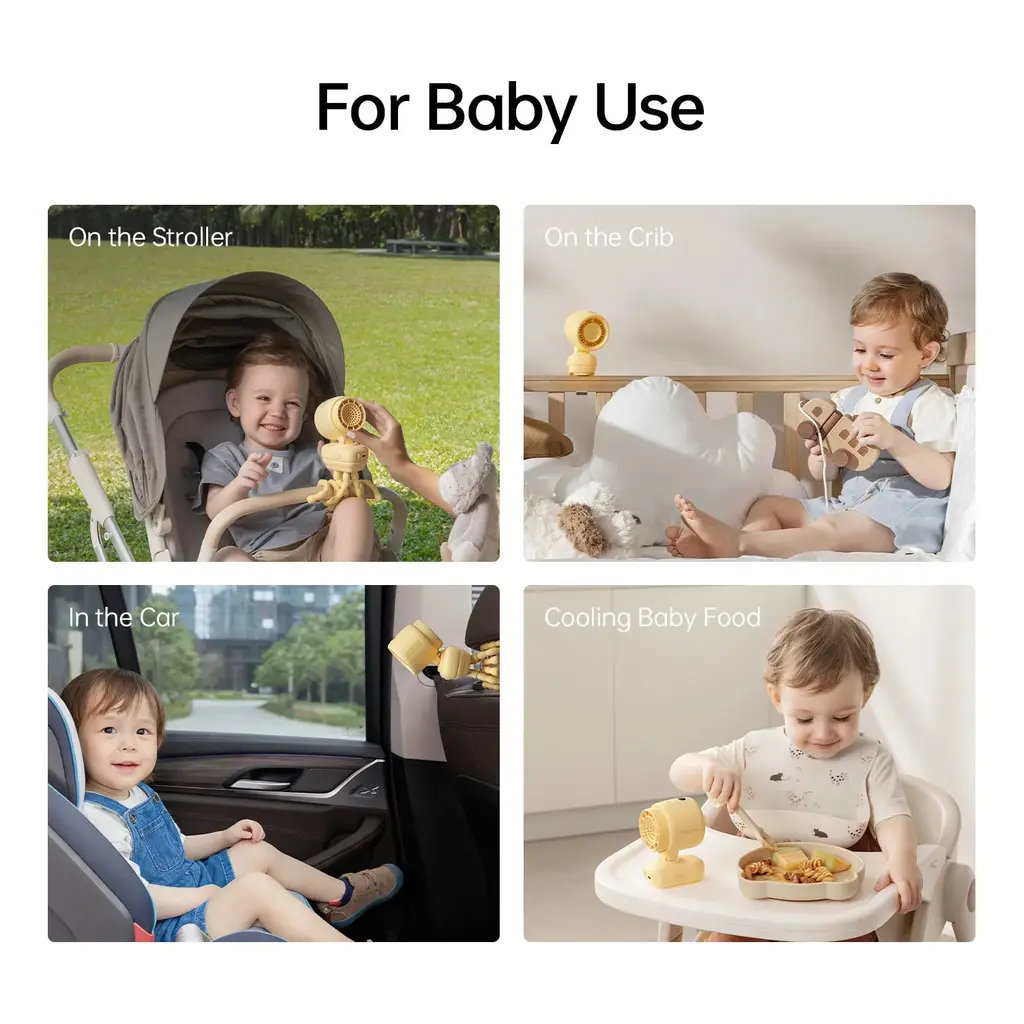 JisuLife Stroller Fan 4, view 11