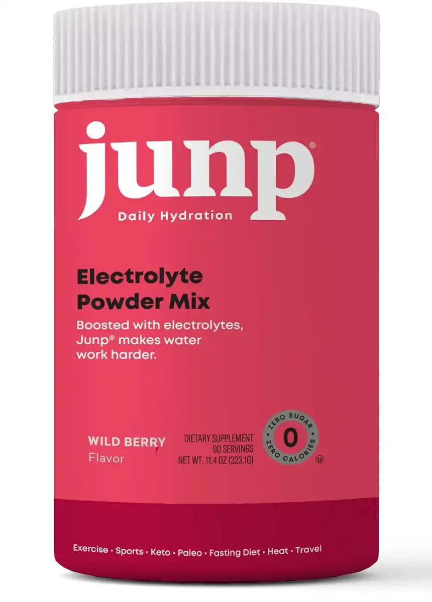 JUNP Hydration Electrolyte Powder, Electrolytes Drink Mix Supplement, Zero Calories Sugar — Powder