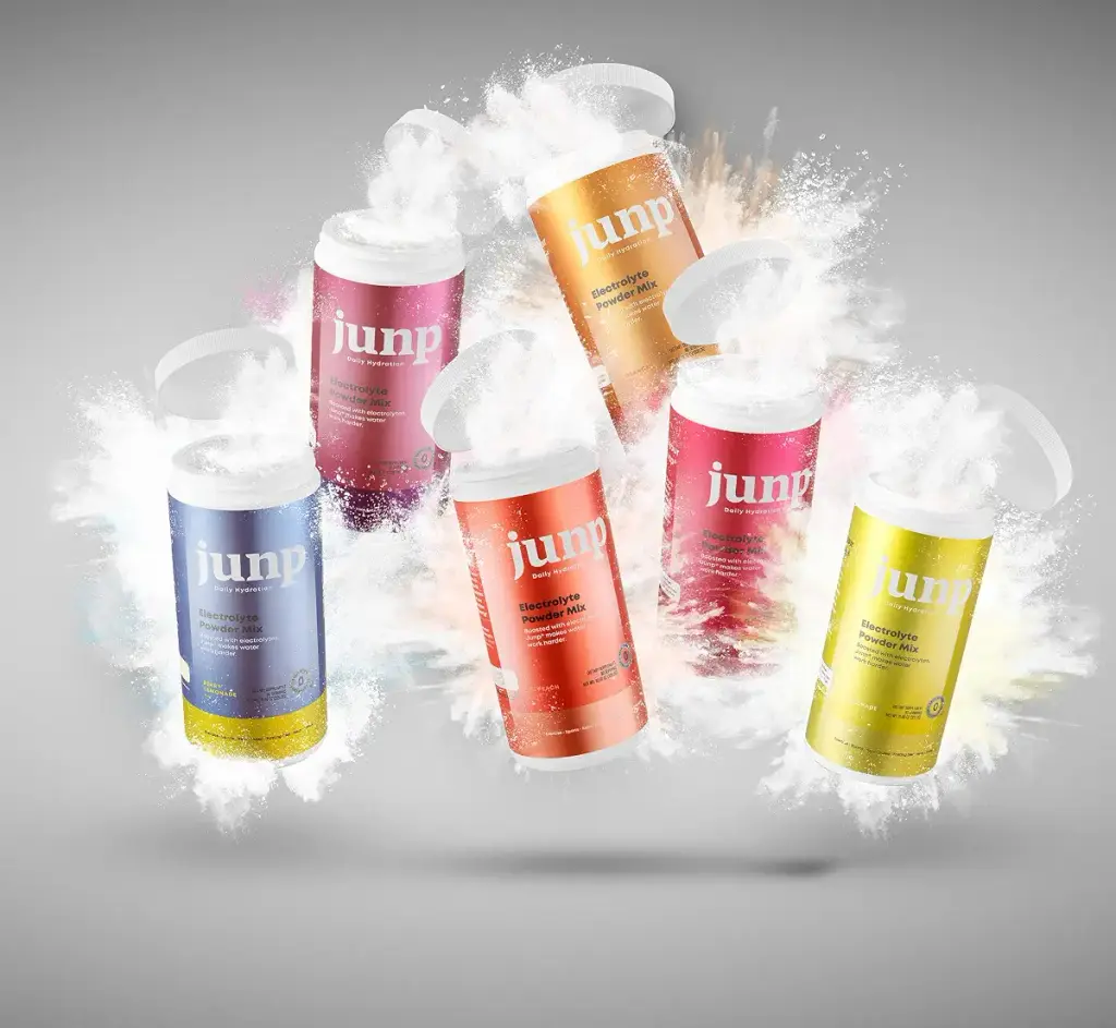 JUNP Hydration Electrolyte Powder, Electrolytes Drink Mix Supplement, Zero Calories Sugar — Berry