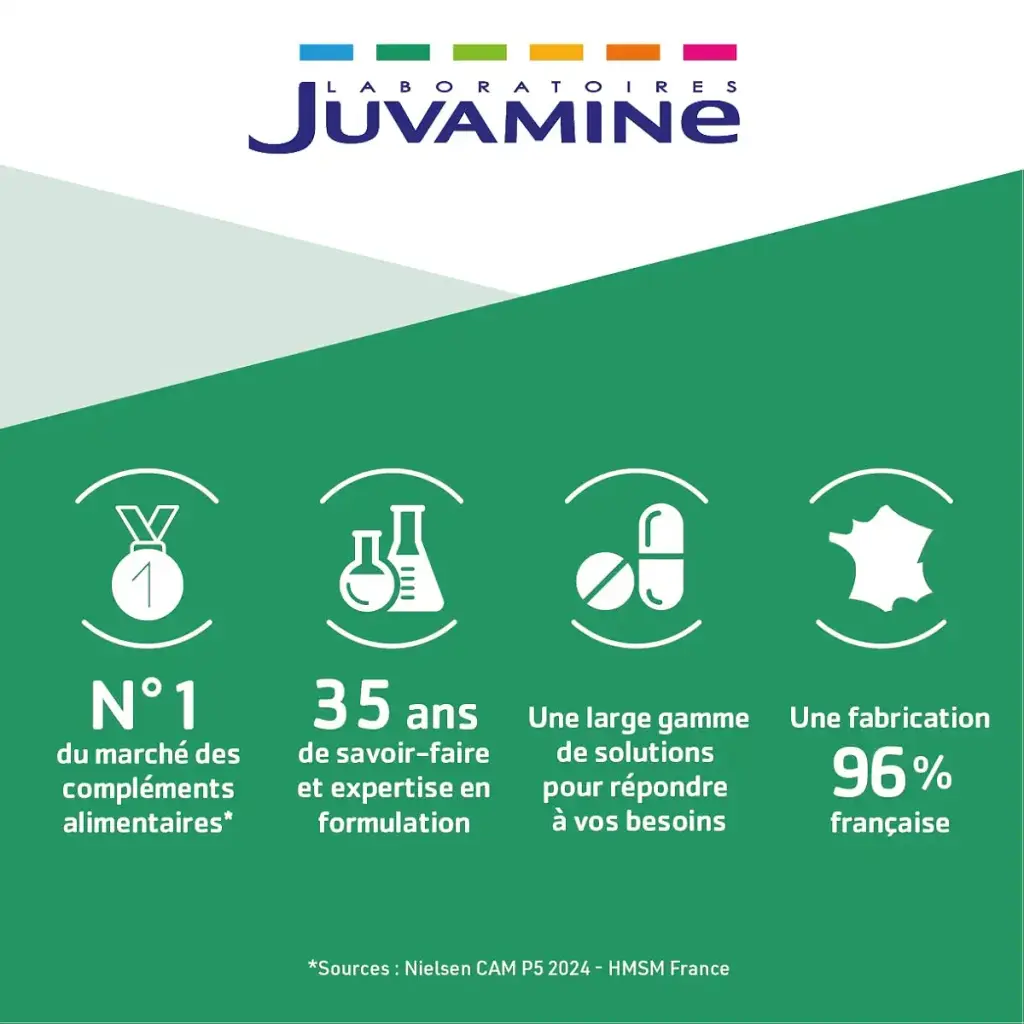 JUVAMINE - Sleep 3 Actions - 1mg Melatonin - Passion flower - 30 Tablets — Vitamins