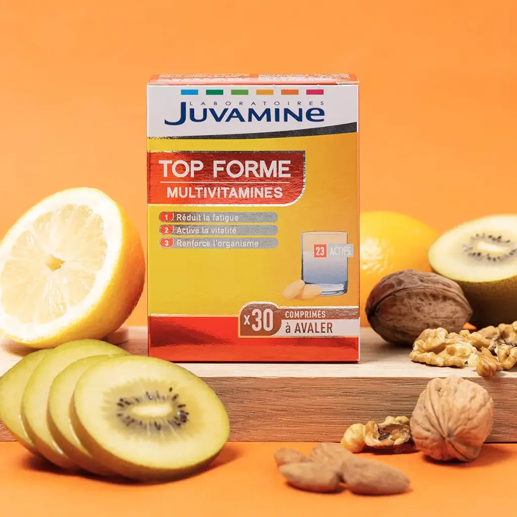 JUVAMINE - Top form - 12 Multivitamins & 10 Minerals - Vitality - Tone - Helps Reduce — pack of 30