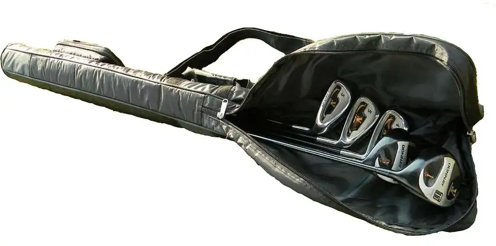 K-Cliffs Driving Range Mini Course Training Practice Golf Bag Travel Case Black — K-Cliffs