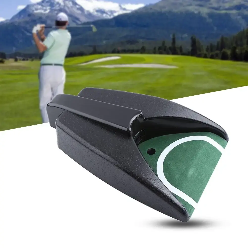 Keenso Golf Automatic Putting Cup, Indoor Golf Putter Cup with Auto Ball Return Function — Keenso