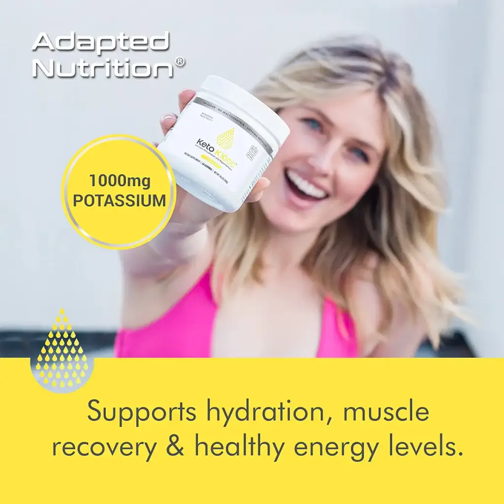 Keto K1000 Electrolyte Powder | Hydration Supplement Drink Mix | Boost Energy & Beat Leg — Powder